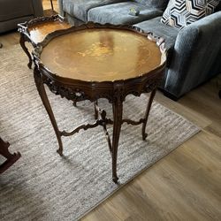 Antique Coffee And End Table Set