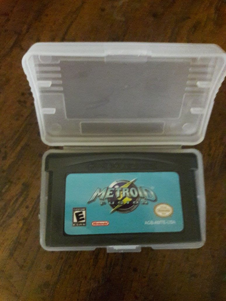 Metroid Fussion GBA