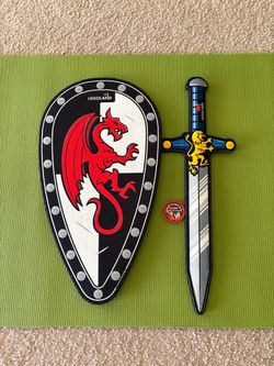 LEGOLAND Sword & Shield Set for Kids, LEGOLAND Souvenir, Safe materials, Boy’s Toy, Both for $1