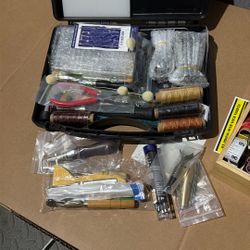 Rolls Of Thread And Leather Works