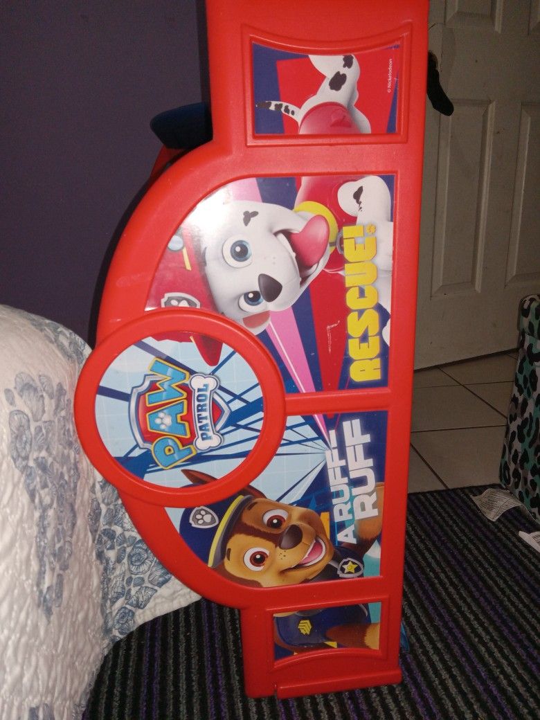 Paw Patrol Sleep & Play Toddler Bed