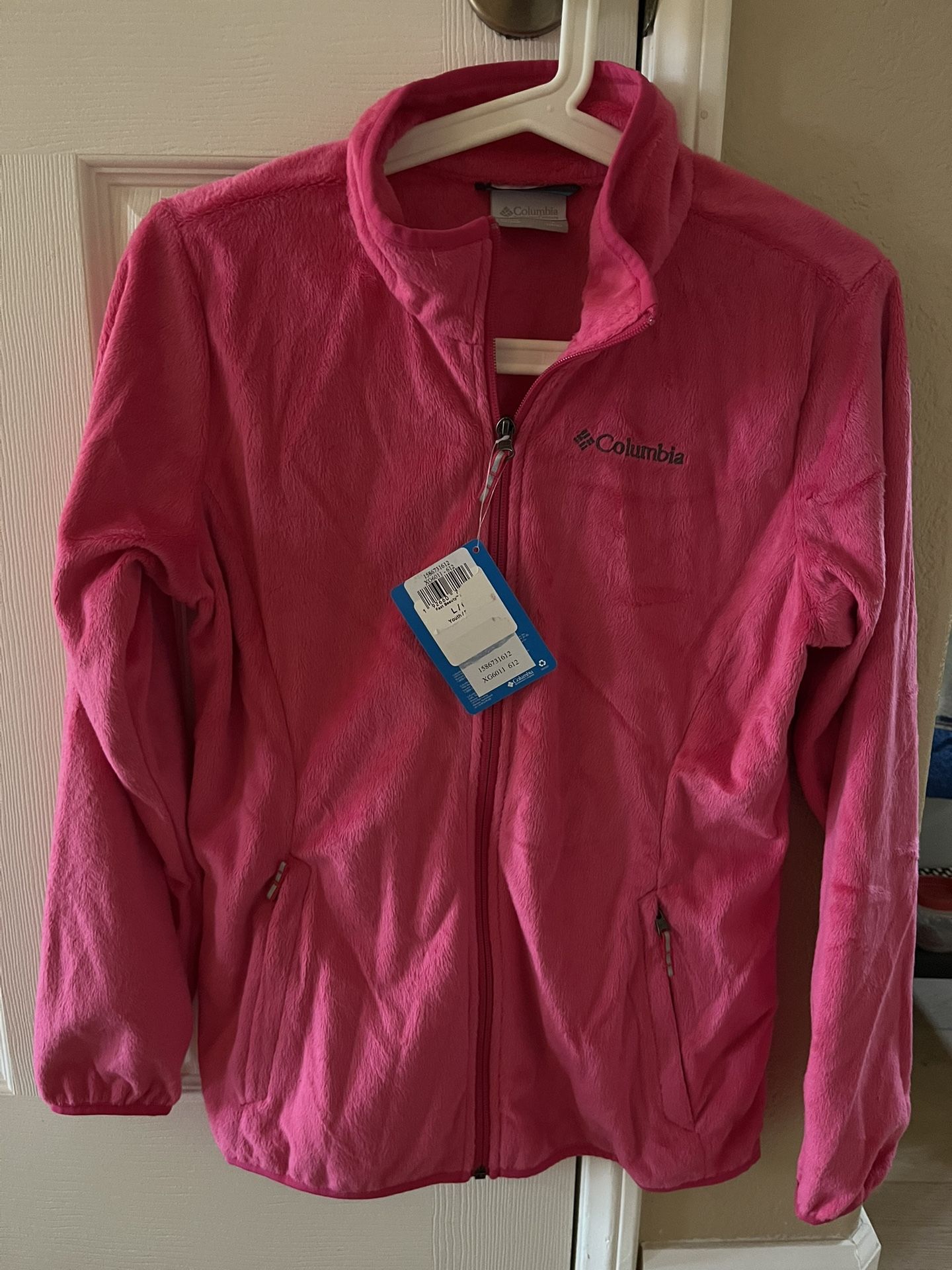 Brand New With Tag Columbia Fleece Jacket Youth Large