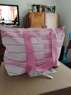 Large Victoria's secret canvas bag