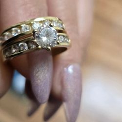 Wedding Rings 7 Grams 14K Gold Size 9