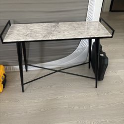 Real Marble Console Table 