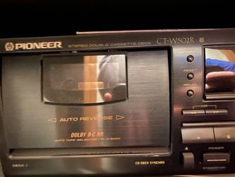 Pioneer Dual Cassette Deck