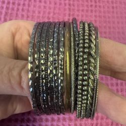 Bangle Bracelet Bundle -13 Pieces 