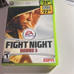 Fight Night around 3 xbox 360