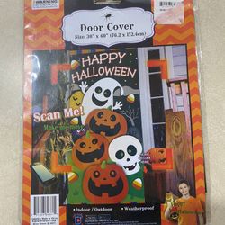 Halloween Door Cover Decoration