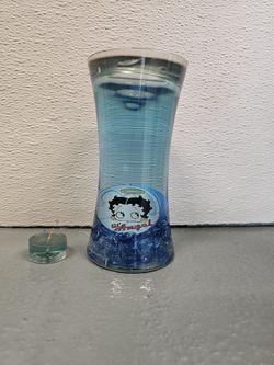 Betty Boop Glass Tea Light
