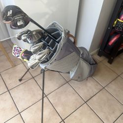 Sun Mountain Golf Bag Gray W/ Orange Trim (New) 