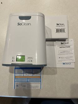 So Clean Machine 2 With Respironics Adapter For Sleep Apnea Equipment (never Used)