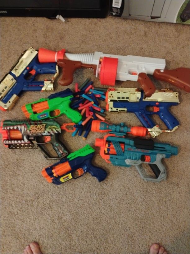 Nerf  Guns