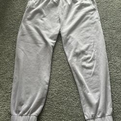 Hollister Cuffed Purple Sweatpants 