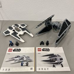 Lego Star Wars Tie Interceptor And Fang Fighter 100% Complete