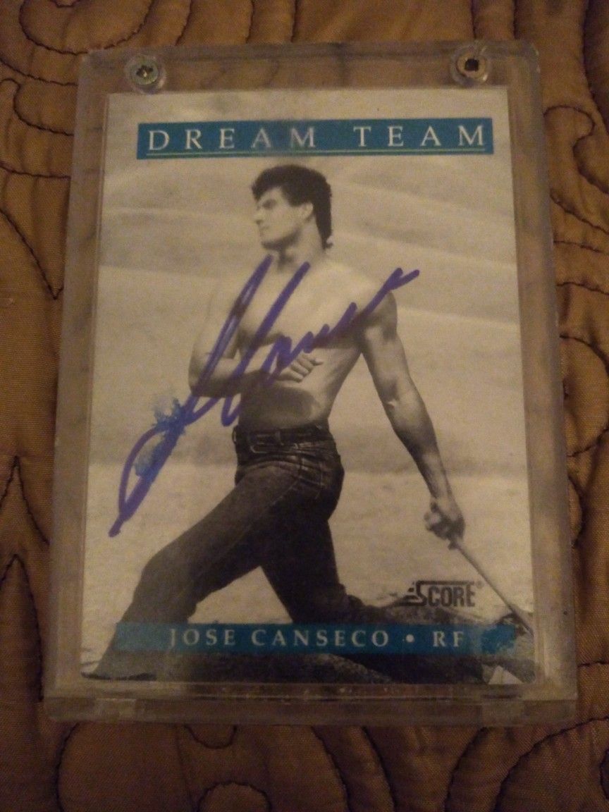 Senior Find Dream Team Jose Canseco Score Baseball Card# 441
