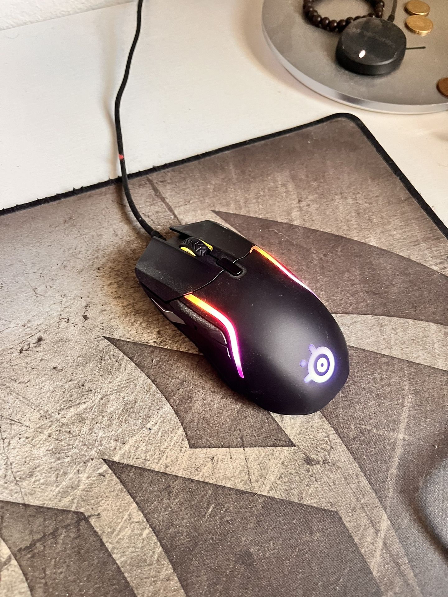 Steelseries rival 7 gaming mouse