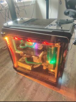 Custom gaming PC | i7-8700k, GTX 1080ti, 32GB RAM, 1200W PSU | liquid cooled