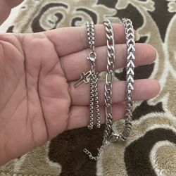 Mens Fashion Stainless Steel Bracelet 