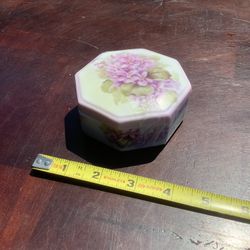 Creative Treasures Trinket Jewelry Box Hand Decorated by Lois White 2006