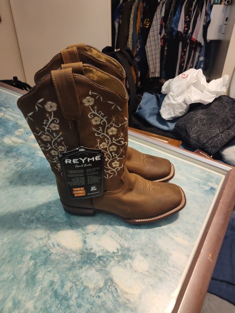 Leather Women Boots
