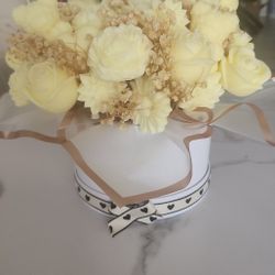 Bouquet De Velas .Rosas Eternas