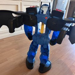 Fisher-Price Imaginext DC Super Friends Batman Toy, Batbot Xtreme Robot Playset, 30 Inches Tall with Figure for Pretend Play Kids Ages 3+ Years​
