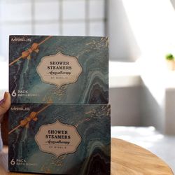 Aromatherapy shower 🚿 Bombs | 6-pack Bath 🛁 Bombs | 2 Boxes