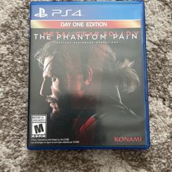 Metal Gear Solid 5 The Phantom Pain Day One Edition For Playstation 4