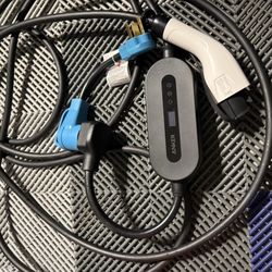 EV Charging Cable With Adapter To Plug In !  Used For 2 Weeks 