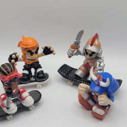 4 Tech Deck Dudes