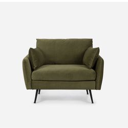 Albany Park Green Armchair