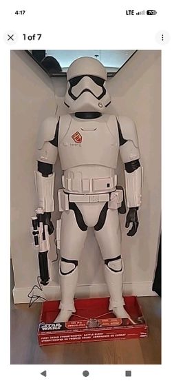 Halloween decor Star Wars 48 Inch Storm Trooper Motion Detector