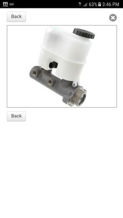 Chevy Tahoe 2002 master cilinder good condition