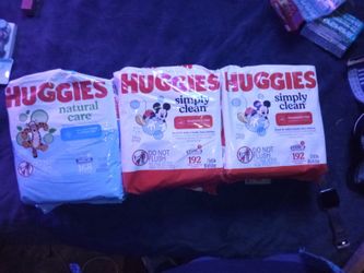 Huggies Wipes 