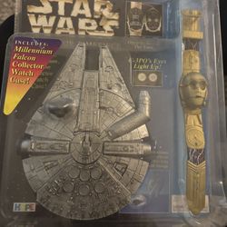 Star Wars Collectors Timepiece Millennium Falcon Collector Watch 