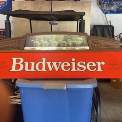 Budweiser Pool table Light