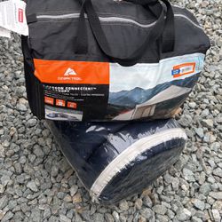 Camping Canopy For 4 People And Sleeping Bag 