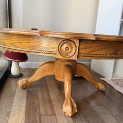 Vintage Oak Coffee Table