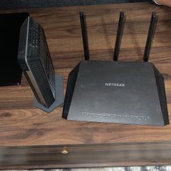 Netgear Modem And Router 