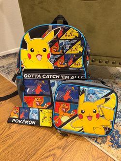 Pokémon backpack set