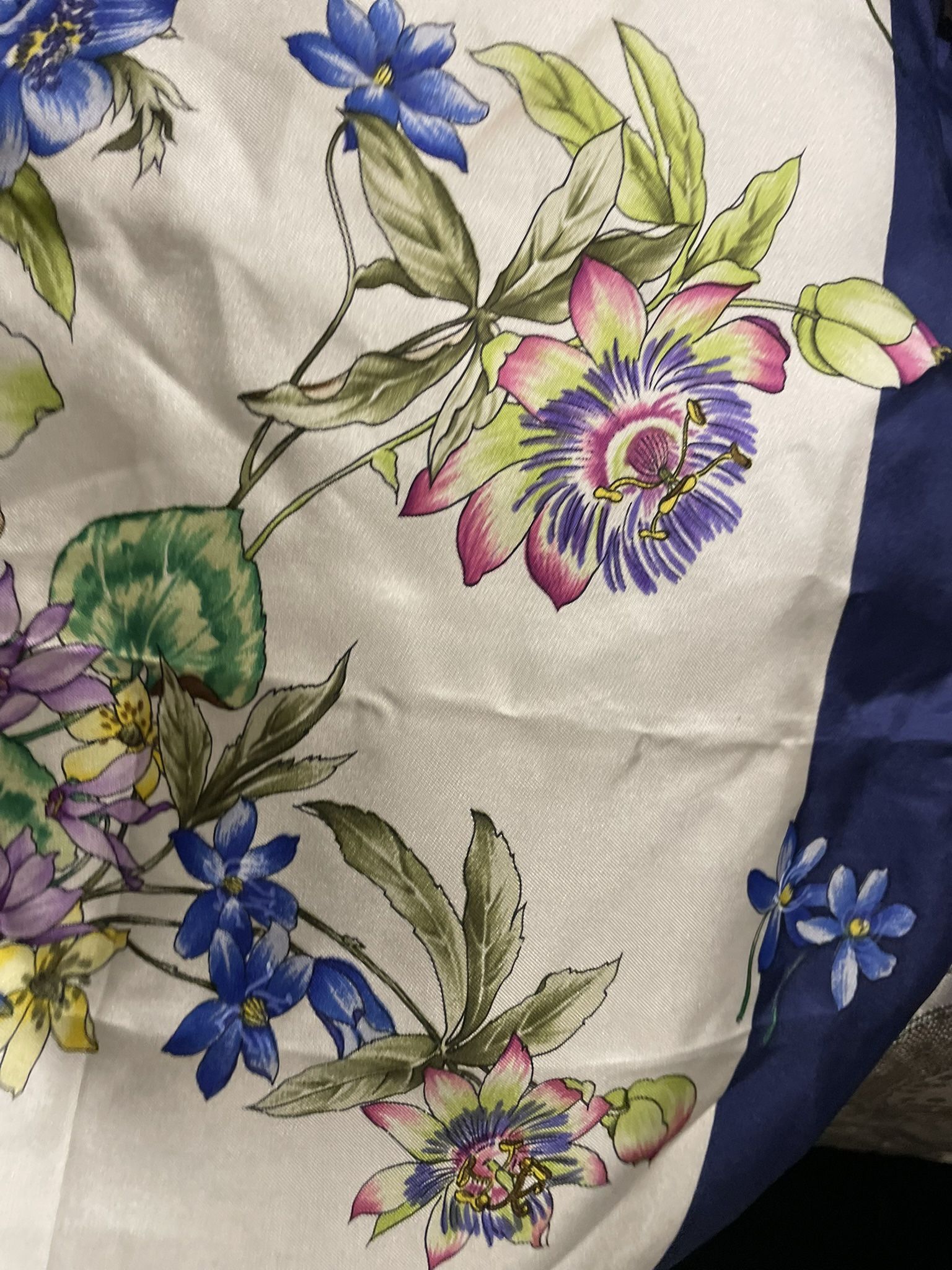 Mantero Silk Scarf Large