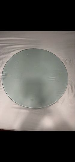 30” Round Glass Table Top