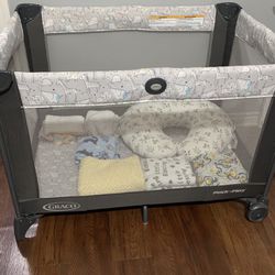 Baby Blankets And Play Pen 