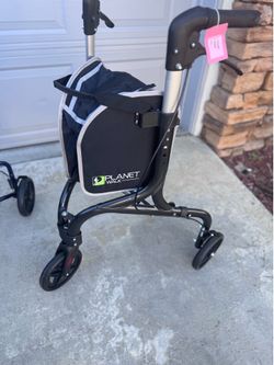 Walker LightWeight, Planet Walker Brand.  New  mobility Walker.  Folds, lightweight