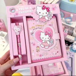 Hello kitty kids journal