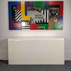 Italian Laminate Light Up Queen Headboard / Console Table