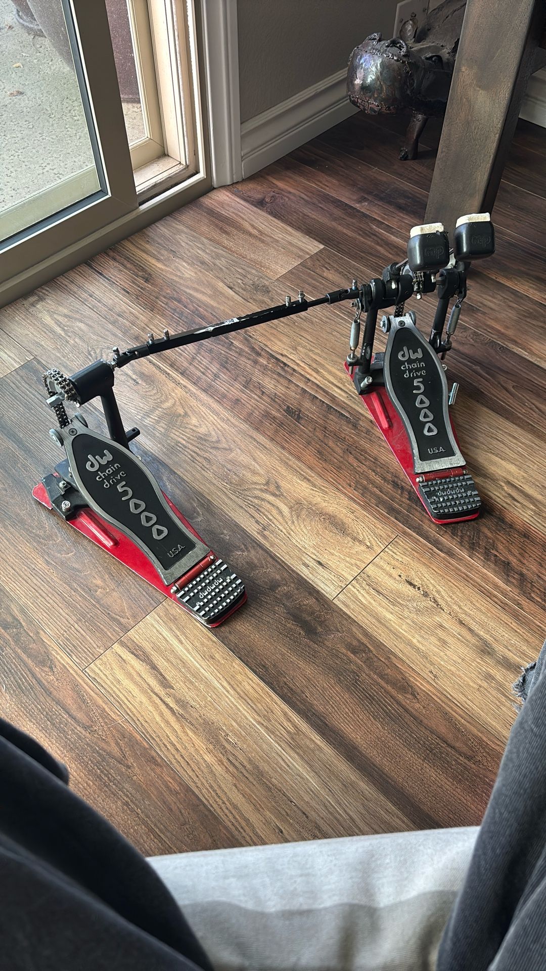 Dw 5000 Double Chain Double Bass Pedals 