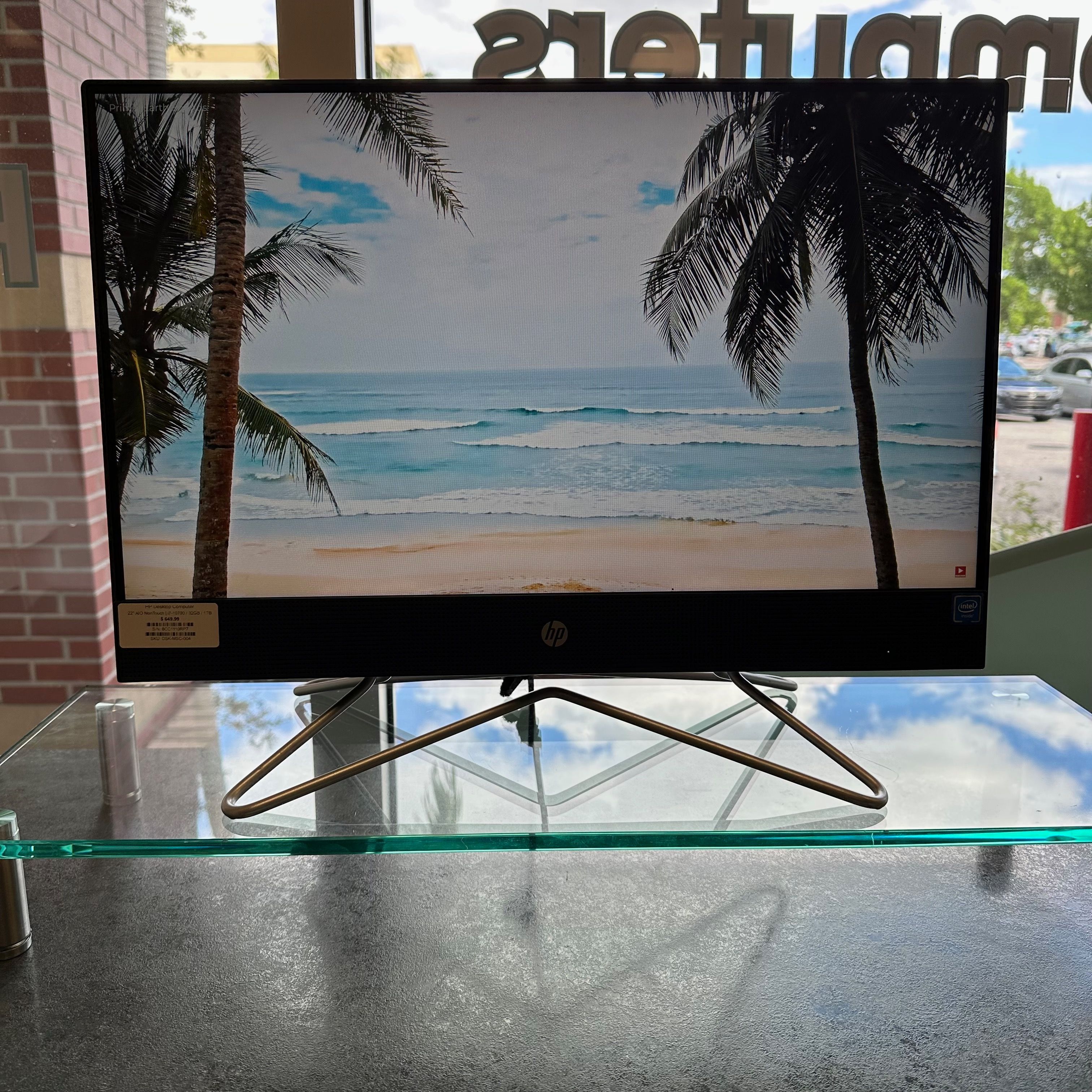 π₯οΈ HP Desktop Computer 22" All-in-One β i7-10700 / 32GB / 1TB