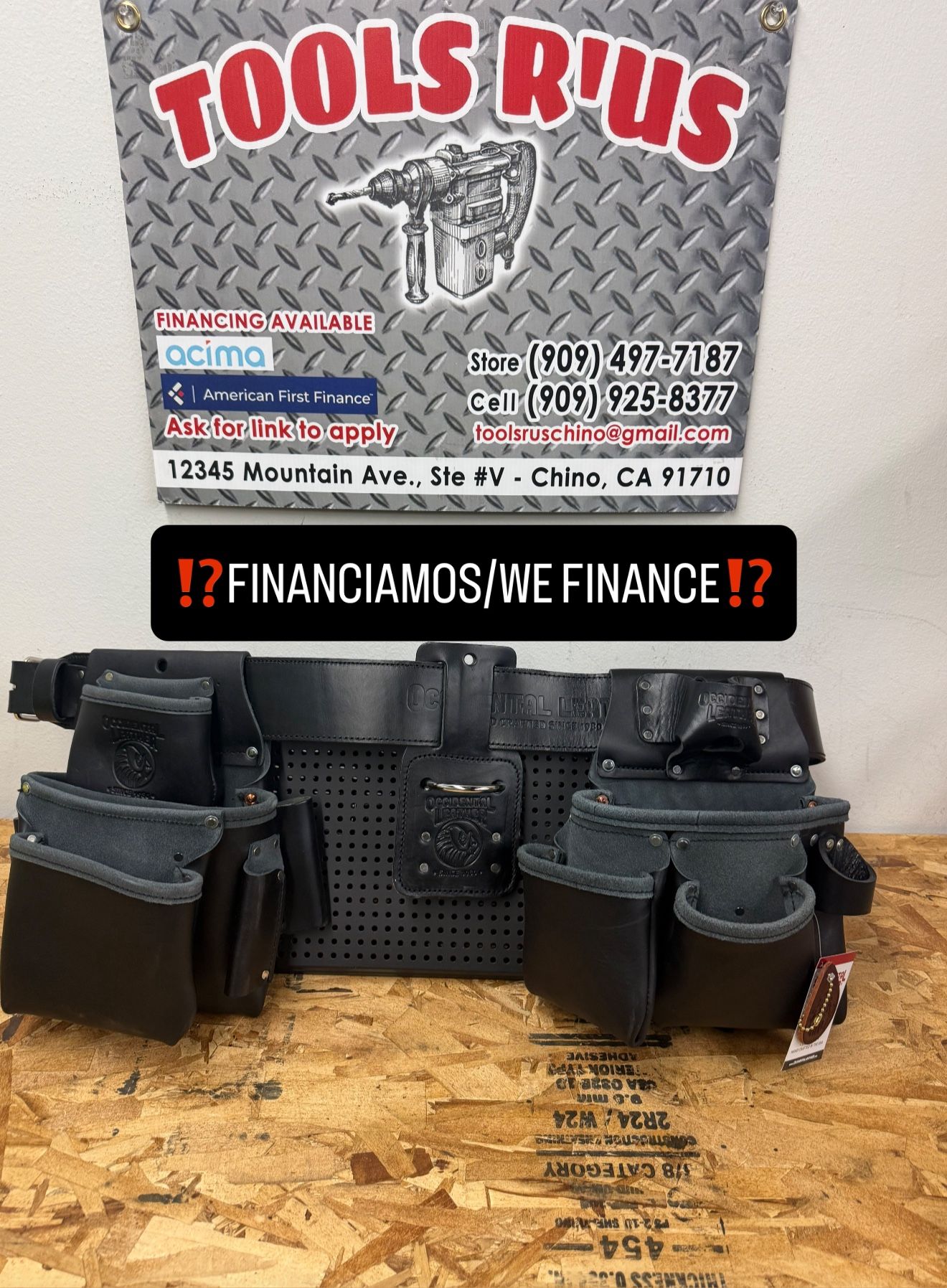 UB5080DB OCCIDENTAL LEATHER Pro Framer Set Ultra BLK(COMPLETO)**(FINANCIAMOS/WE FINANCE)**